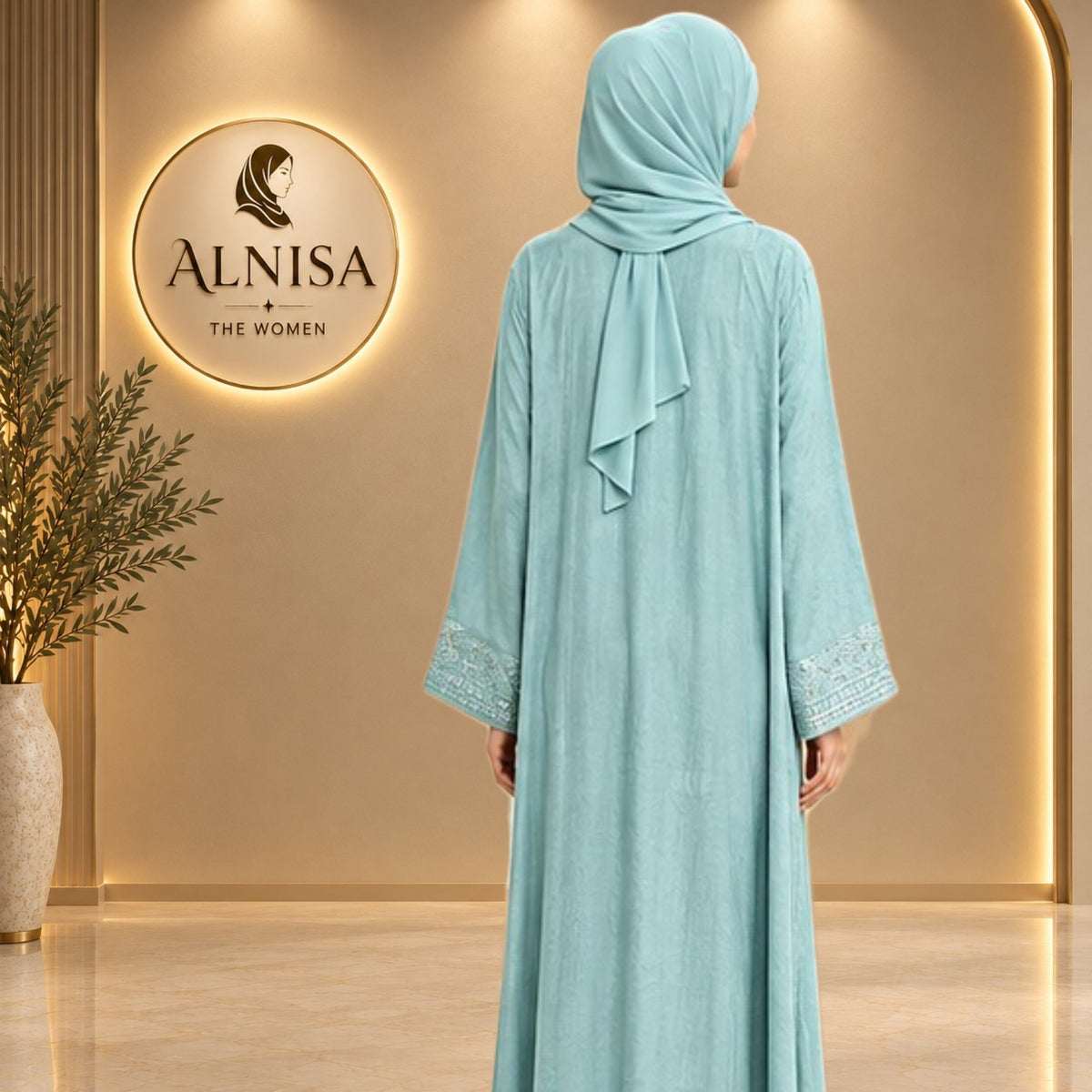 Premium Embroidered Abaya