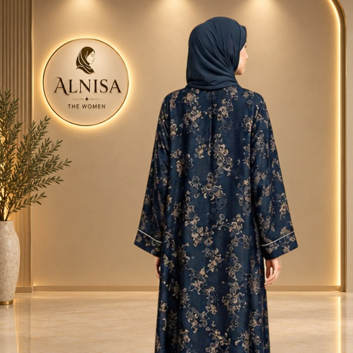 Premium coat abaya