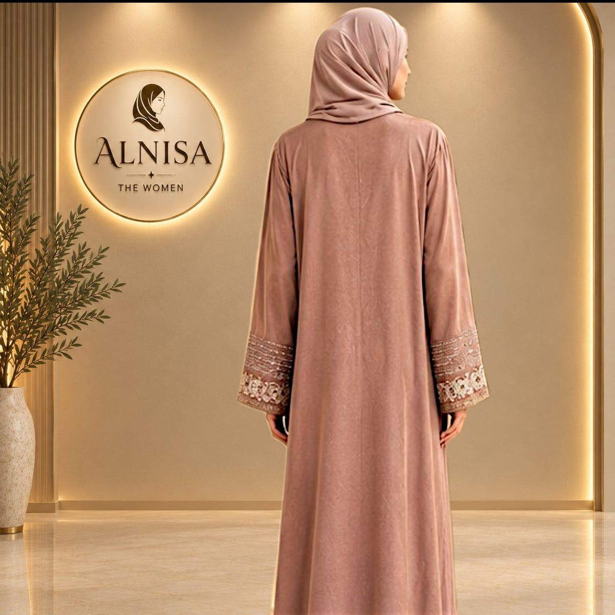 Premium Embroidered Abaya