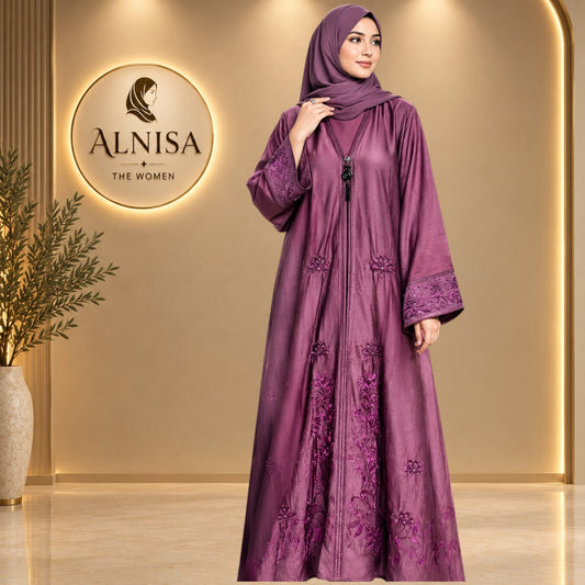 Premium Coat Embroidery Abaya