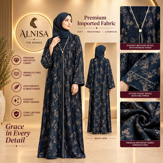 Premium coat abaya