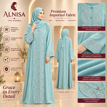 Premium Embroidered Abaya